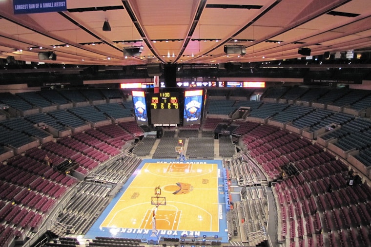 Cops Blink As Knicks Faithful Win Back MSG Finals Watch Party