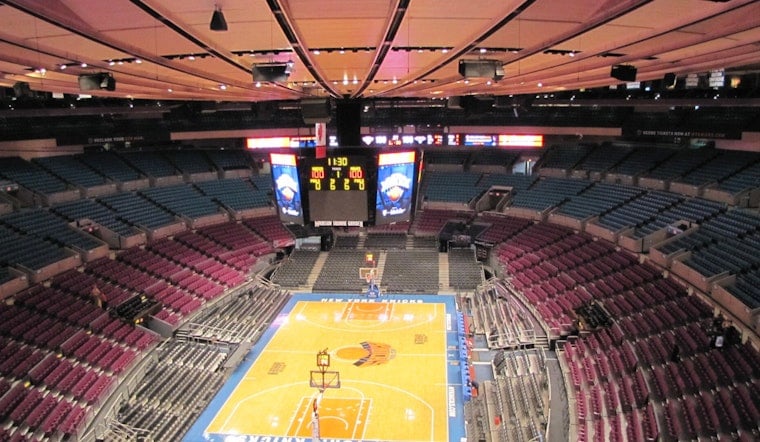 Cops Blink As Knicks Faithful Win Back MSG Finals Watch Party