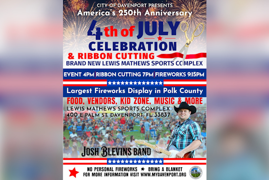 Davenport Sports Complex Gets $8 Million Makeover, Lights Up Fourth With Fireworks
