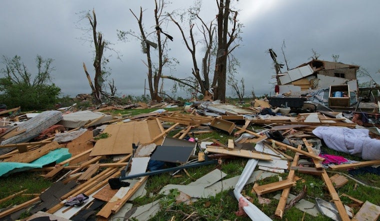 Dawn Patrol: Volleyball Squad Trades Practice For Tornado Cleanup At Morgan Township Farm