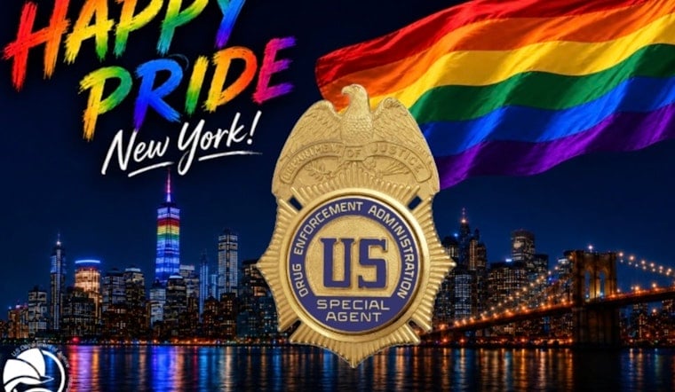 DEA Crashes NYC Pride Party With Stark Warning On Killer Fake Pills
