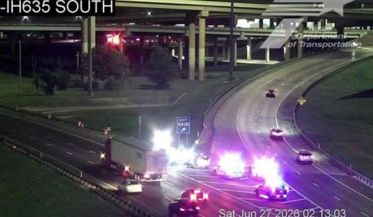 Deadly Pre-Dawn Pedestrian Crash Shuts I-35 Southbound In Dallas