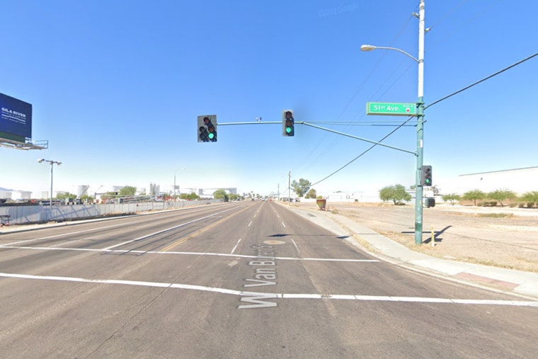 Deadly Pre-Dawn Semi-Truck Smash Freezes West Phoenix Intersection