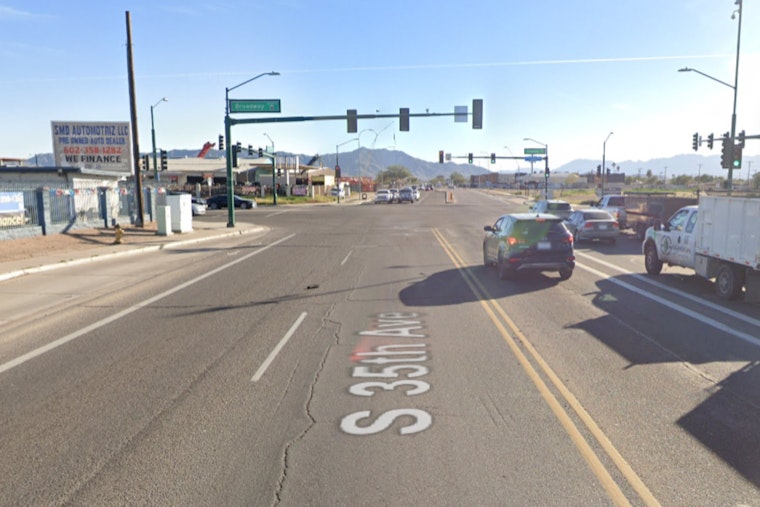 Deadly Rollover Shuts Down 35th Avenue After Car Slams Road Debris In Phoenix