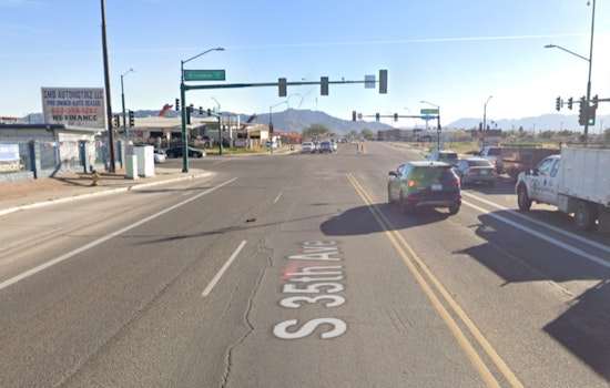 Deadly Rollover Shuts Down 35th Avenue After Car Slams Road Debris In Phoenix
