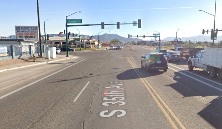 Deadly Rollover Shuts Down 35th Avenue After Car Slams Road Debris In Phoenix
