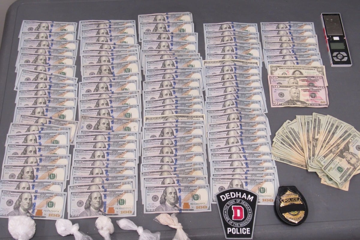 Dedham Drug Raid Seizes Fentanyl, Cocaine and Cash