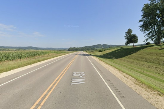Deer in Road, Death on Highway 93 in Trempealeau County