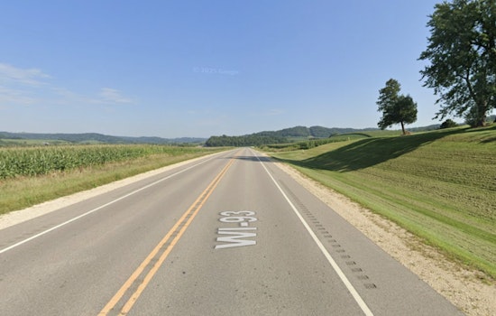 Deer in Road, Death on Highway 93 in Trempealeau County