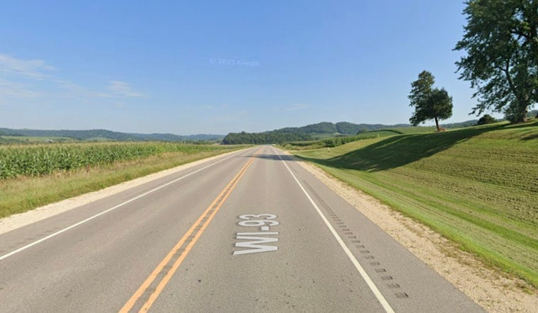 Deer in Road, Death on Highway 93 in Trempealeau County