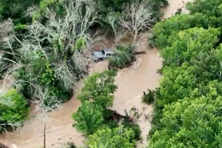 Denton Driver Snatched From Raging Flood After Pickup Swept Half A Mile