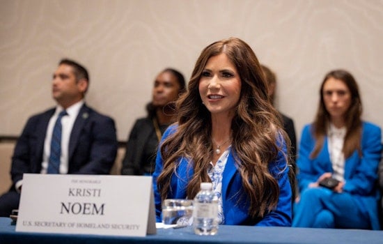 DHS Jet Junket To GOP Governors Meeting Puts Noem In Hatch Act Hot Seat