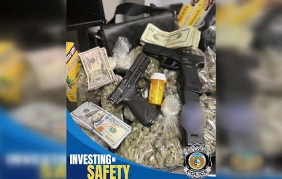District 4 Traffic Stop Nets Guns and Conversion Devices