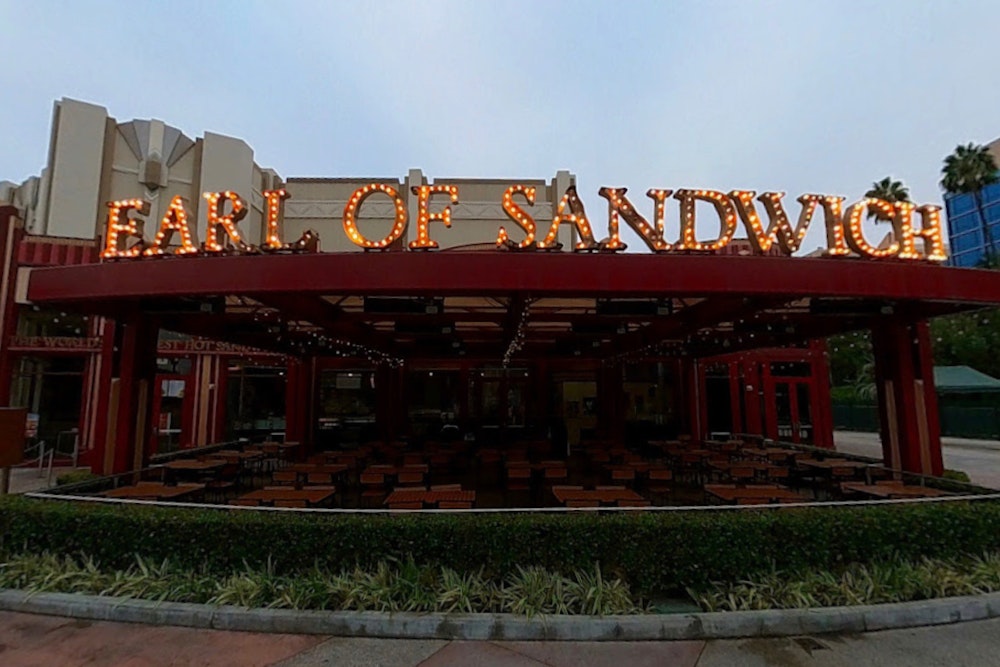 Downtown Disney Bites Into Towering New Earl of Sandwich Spot