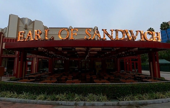 Downtown Disney Bites Into Towering New Earl of Sandwich Spot