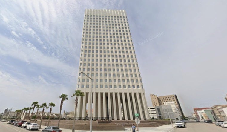 Downtown Drama As Galveston’s One Moody Plaza Changes Hands At Auction