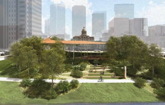 Downtown Houston’s New Bayou Park Will Not Let The City Forget