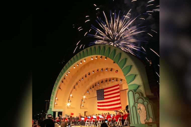 Downtown Orlando Goes Boom As Wall Street Plaza Revives July 4 Party Marathon