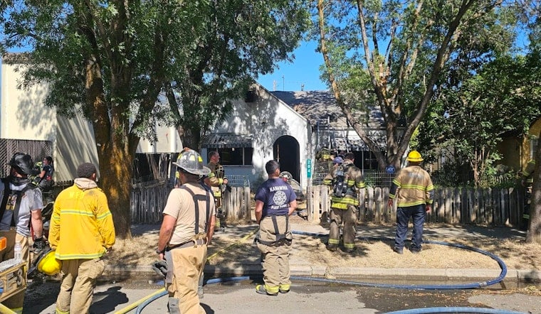 Downtown Willows Blaze Triggers Evacuations And Roadblocks
