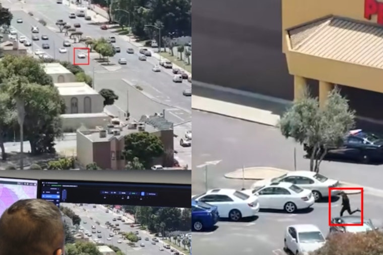 Drone Tracks BMW Suspect From San Leandro Mall To Bust After Plate Hit