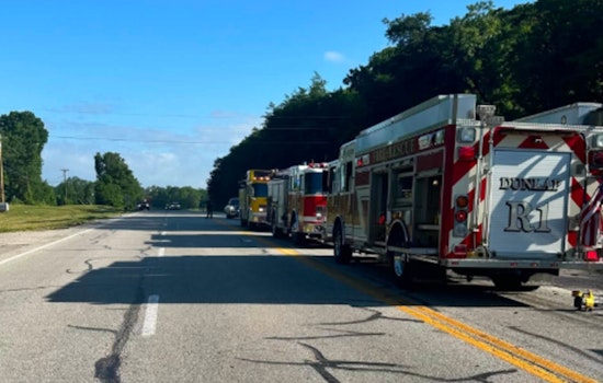 Dunlap Crash Shuts Down SR 111 Near Cagle Mountain