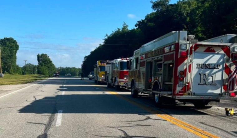 Dunlap Crash Shuts Down SR 111 Near Cagle Mountain