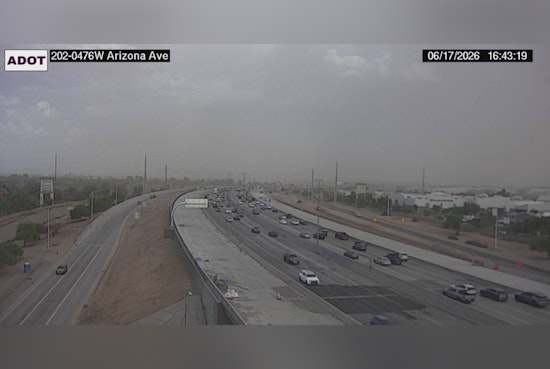 Dust Wall Bears Down on Loop 202 as ADOT Blasts Valley Alerts