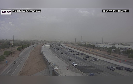 Dust Wall Bears Down on Loop 202 as ADOT Blasts Valley Alerts