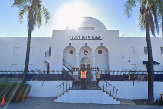 Eagle Rock’s Sparkletts Palace Snags Historic Shield, Future Still on the Rocks