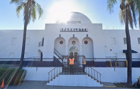 Eagle Rock’s Sparkletts Palace Snags Historic Shield, Future Still on the Rocks