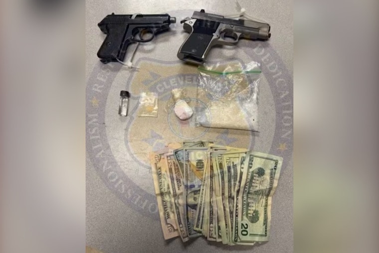 East 53rd Foot Chase Ends In Guns, Drug Bust In Cleveland