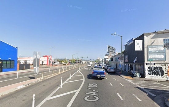 East Oakland Street Erupts as Car Torched and Cop Hurt in International Boulevard Clash