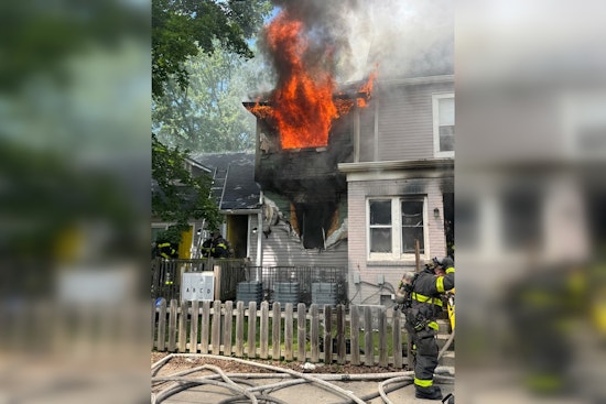 East Side Blaze Guts Indy Fourplex, Forces 11 From Their Homes