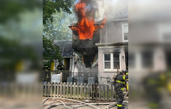 East Side Blaze Guts Indy Fourplex, Forces 11 From Their Homes