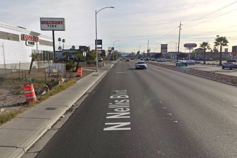 East Vegas Pre-Dawn Inferno Sends Firefighter To Hospital