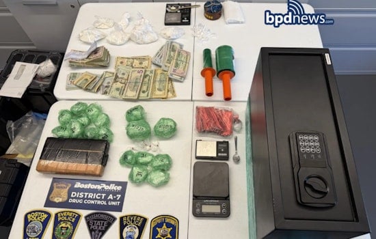 Eastie Drug Sweep Cuffs Revere Man With Kilo Brick and Cash Hoard