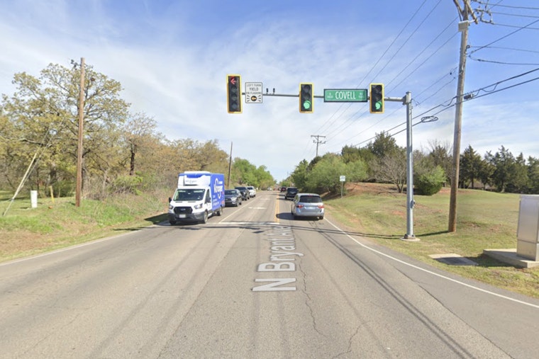 Edmond Block on Edge as Wild 30-Minute Chase Ends in Woods Near Covell and Bryant
