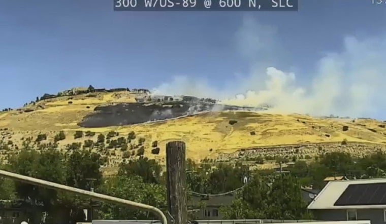 Ensign Peak Fire Roars Over Salt Lake, Torches 30 Acres