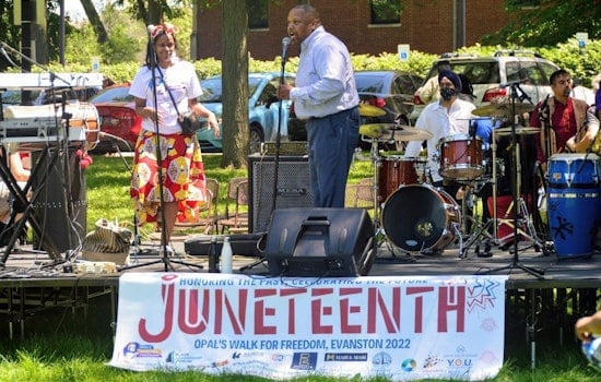 Evanston Hosts Opal's Walk For Freedom Juneteenth