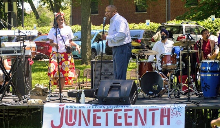 Evanston Hosts Opal's Walk For Freedom Juneteenth