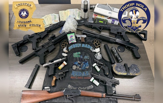Expired Tag Stop In New Orleans East Ends With Dynamite, Dope And A Mini Arsenal