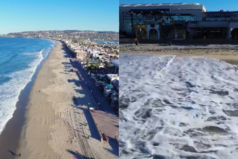 Extreme Tides Poised to Swamp San Diego's Beach Hot Spots