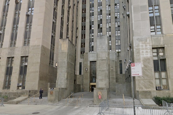 Face-Tattooed Murder Suspect Grins As Gun Is Unbagged In Manhattan Court