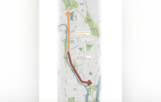 FDNY Brass Slams Bronx Harlem River Greenway Over One-Way Block