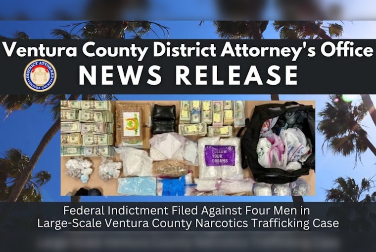 Feds Drop The Hammer On North Hollywood Quartet In Ventura County Drug Bust