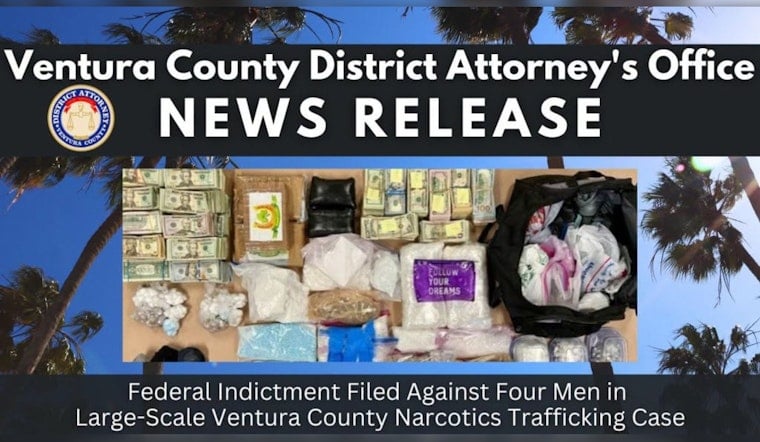 Feds Drop The Hammer On North Hollywood Quartet In Ventura County Drug Bust