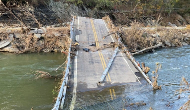 Feds Finally Cut $45 Million Check For Helene-Hammered WNC Towns