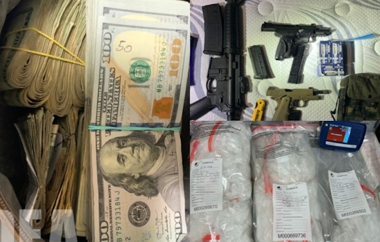 Feds Say Portland Traffic Stop Turned Up 17 Pounds Of Meth, Cash And Guns