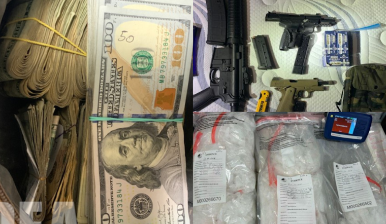 Feds Say Portland Traffic Stop Turned Up 17 Pounds Of Meth, Cash And Guns