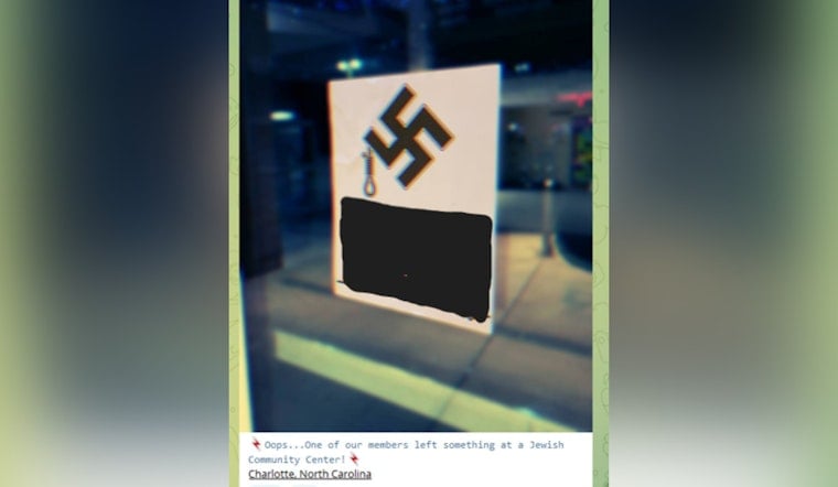 Feds Say S.C. Suspect Plastered Nazi Hate Flyers Across Charlotte Jewish Hub